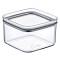 Recipient Depozitare Cereale, 500ml, Transparent, Plastic, Capac Albastru