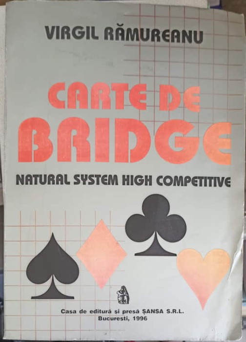 CARTE DE BRIDGE-VIRGIL RAMUREANU-250189