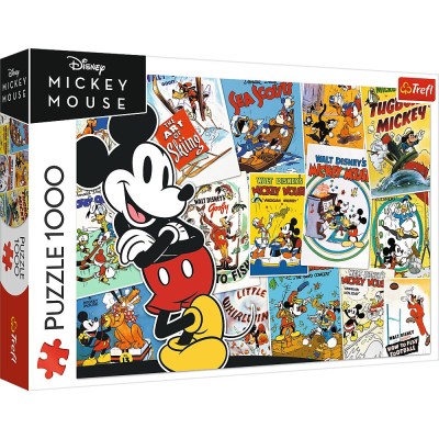 PUZZLE TREFL 1000 DISNEY LUMEA LUI MICKEY foto