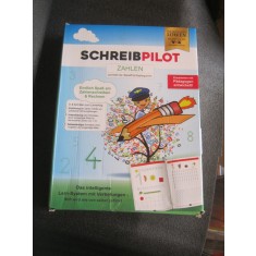 Caiet pentru copii cu cifre si litere in germana schreibpilot Lowen