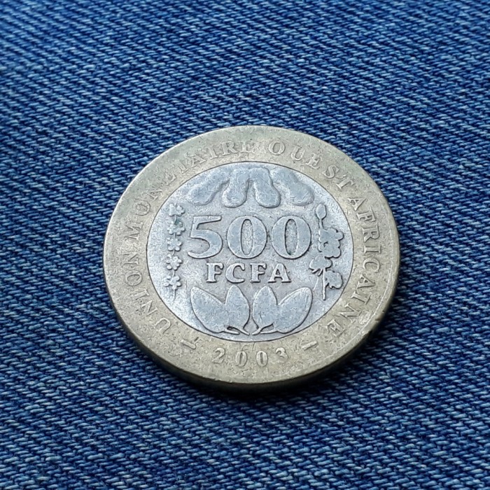 2i - 500 Francs FCFA 2003 Statele Africii de vest / primul an de batere