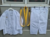 *KIMONO KARATE ADIDAS KATA Gold | 165 cm | centura galben