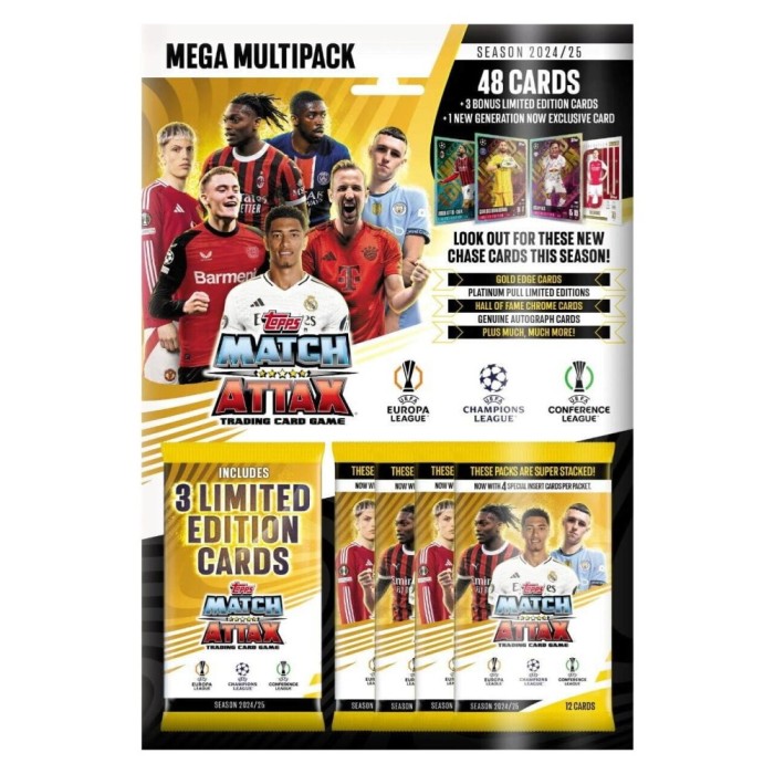 Set cartonase Mega Multipack - Topps Match Attax 24/25