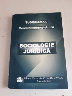 Sociologie juridica - Tudor Amza foto