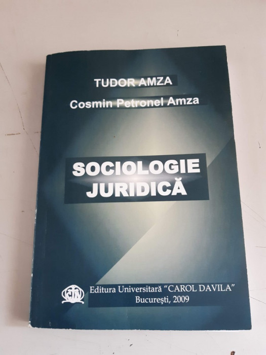 Sociologie juridica - Tudor Amza