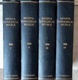 Revista fundațiilor regale 1939