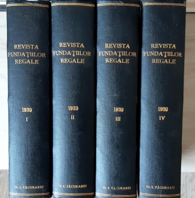 Revista fundațiilor regale 1939 foto