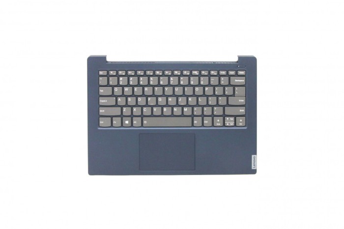 Carcasa superioara cu tastatura palmrest Laptop, Lenovo, IdeaPad S340-14, S340-14IWL, S340-14API, S340-14IIL, ET2GK000300, 5CB0S18619, cu iluminare, a