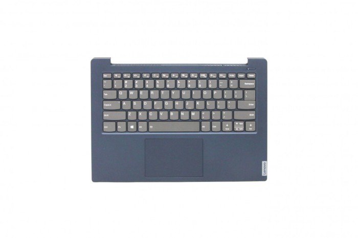 Carcasa superioara cu tastatura palmrest Laptop, Lenovo, IdeaPad S340-14, S340-14IWL, S340-14API, S340-14IIL, ET2GK000300, 5CB0S18619, cu iluminare, a