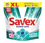 Detergent Savex Super Caps Extra Fresh, 42 spalari