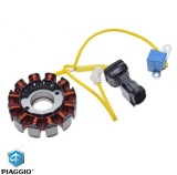 Cumpara ieftin Magnetou (stator aprindere) original Gilera Runner VX-VXR 125-200cc - Piaggio Beverly - Fly - Liberty - Vespa LX - S 125-150cc