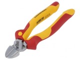 Clești laterali pentru tăiere oțel 180mm 1kVAC Wiha