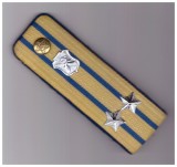 Epolet locotenent-colonel Securitate/militie, RPR, nefolosit