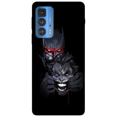 Husa compatibila cu Motorola Edge 20 model Smile Joker, Silicon, TPU, Viceversa foto