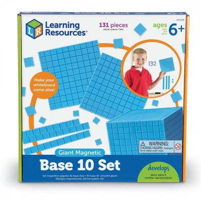 Set matematic magnetic - Modele in baza 10 PlayLearn Toys foto