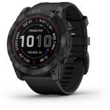 Ceas Fenix 7x Sapphire Solar Titan DLC Black, Garmin