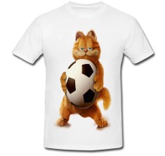 Tricou &amp;quot; Garfield cu mingie &amp;quot; foto
