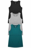 Cumpara ieftin Set 3 Topuri pentru Lauze, Mamici si Gravide, fara Maneci, pentru Alaptare si Sarcina, Confortabile si Elastice, Negru, Verde, Gri Deschis, XL Gri XL
