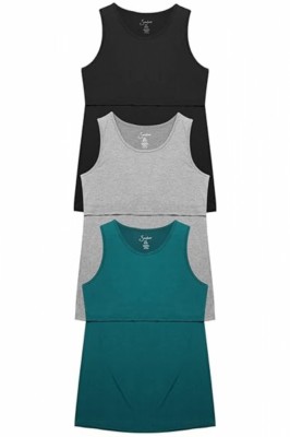 Set 3 Topuri pentru Lauze, Mamici si Gravide, fara Maneci, pentru Alaptare si Sarcina, Confortabile si Elastice, Negru, Verde, Gri Deschis, XL Gri XL foto