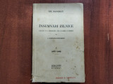 Insemnari zilnice vol.I (1855-1880) de Titu Maiorescu