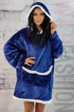 PJM253RR-4 Bluza tip rochie pufoasa confortabila model oversize, Marime universala