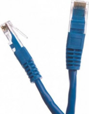Cablu UTP DBX Patchcord Cat 5e 25m Albastru foto