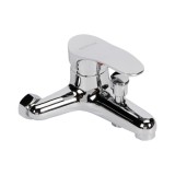 Baterie baie cu dus DS-91013, finisaj cromat, Sanit Lux