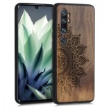 Husa pentru Xiaomi Mi Note 10 / Mi Note 10 Pro, Lemn, Maro, 51278.01, Carcasa, Kwmobile