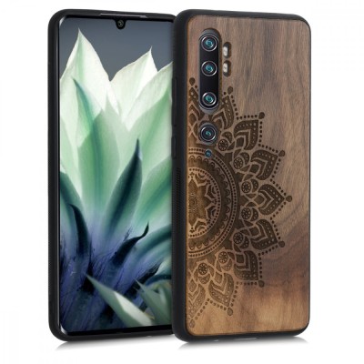 Husa pentru Xiaomi Mi Note 10 / Mi Note 10 Pro, Lemn, Maro, 51278.01 foto