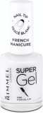 Rimmel London Lac de unghii Super Gel French Manicure 090 Porcelain, 12 ml