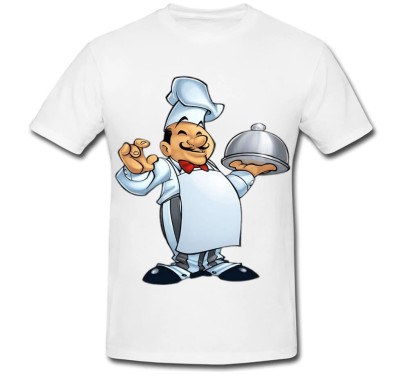 Tricou &amp;quot; Chef with apron &amp;quot; foto