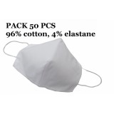 Pachet 50 bucati MASCA de Protectie Triunghi din Bumbac 96% si Elastan 4% 2 Straturi Unisex Performance AutoTuning
