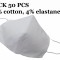 Pachet 50 bucati MASCA de Protectie Triunghi din Bumbac 96% si Elastan 4% 2 Straturi Unisex Performance AutoTuning