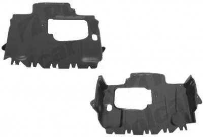 Scut motor Vw Golf 3 (Hatchback + Combi+Cabrio), 08.1991-04.1999, Vento 1992-1998, 1H0825225J, 9538348Q polietilena, pentru modele cu motorizarea DIE foto