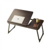 Masa pliabila pentru laptop, cu suport pentru pahar, reglabila pe inaltime 5 pozitii, dimensiuni 55.3 x 24 x 32 cm, greutatea maxima suportata 45 kg,