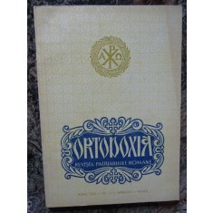 ORTODOXIA - REVISTA PATRIARHIEI ROMANE ANUL XLI - NR 2 -APRILIE- IUNIE 1989