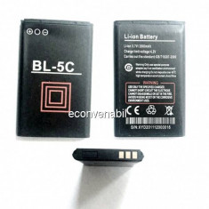 Acumulator BL-5C 3.7V Li-Ion 2000mAh 4.2V pentru Boxe Portabile foto