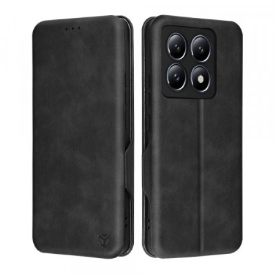 Husa pentru Xiaomi 14 Pro, Techsuit, Safe Wallet Plus, Neagra foto
