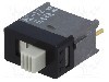 Intrerupator glisant, 2 pozitii, SPDT, ON-ON, NKK SWITCHES - AS12AP