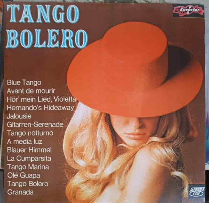 Disc vinil, LP. Tango Bolero-Orchester Claudius Alzner