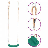 Leagan Copii Gossi Verde, Funie Reglabila 180cm, Max 60kg, Balansoar Gradina, Interior/Exterior, 3 ani+