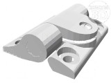 Balama lăţ 36,5mm tehnopolimer PA H: 43mm reglabilă UL94V-2