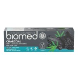 Pasta de dinți Biomed White Complex, cu cărbune activ, fără fluor, vegană, 100 g