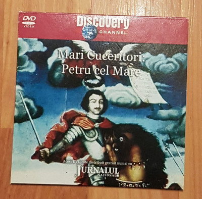 DVD Mari cuceritori: Petru cel Mare Discovery foto