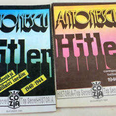 ANTONESCU-HITLER.CORESPONDENTA SI INTILNIRI INEDITE(1940-1944) 2 VOL BUCURESTI 1991