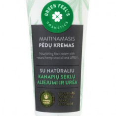 Crema Hranitoare pentru Picioare cu Ulei de Canepa 75 mililitri Green Feel's