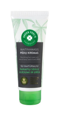 Crema Hranitoare pentru Picioare cu Ulei de Canepa 75 mililitri Green Feel&amp;#039;s foto