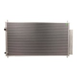 Condensator AC Honda Civic, 2015 Motor 1.6 I-Dtec; 1.4/1.8 Benzina Aluminiu/Aluminiu Brazat, 707x374x16, Cu Uscator Si Filtru Integrat; , iesire :