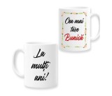 Cana alba personalizata &quot;Cea mai tare Bunica&quot;, INOVATIX&reg;. 330ml, Oem