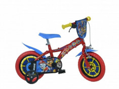 Bicicleta copii 12&amp;#039;&amp;#039; - PAW PATROL PlayLearn Toys foto